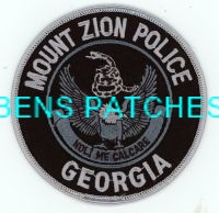 GEORGIA,MOUNT ZION POLICE SUBDUED 1